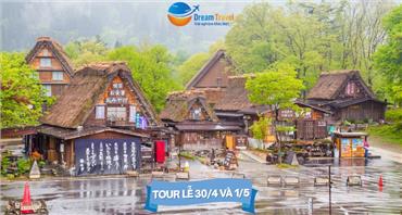 [HCM] Tour Nhật Bản Đón Lễ 30/4 Tại Làng Cổ Tích Shirakawa-Go